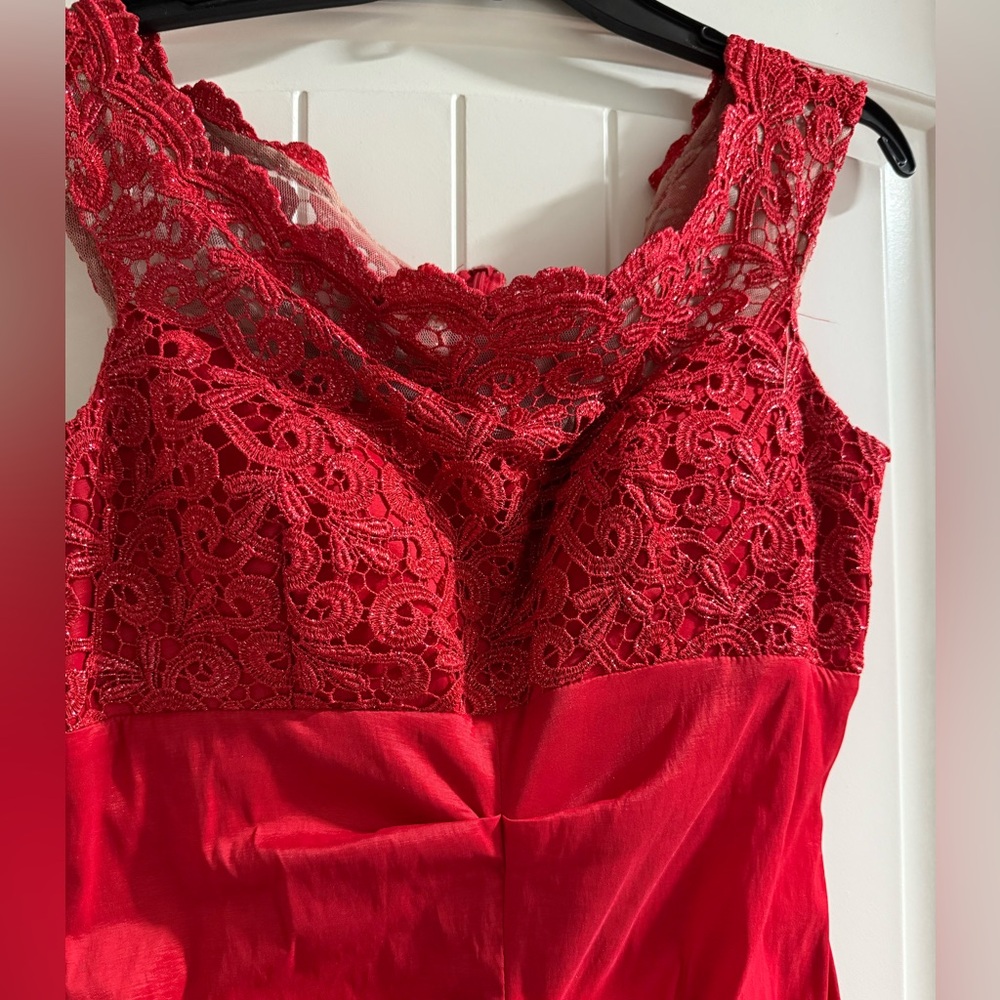 Xscape Red Lace Chemise